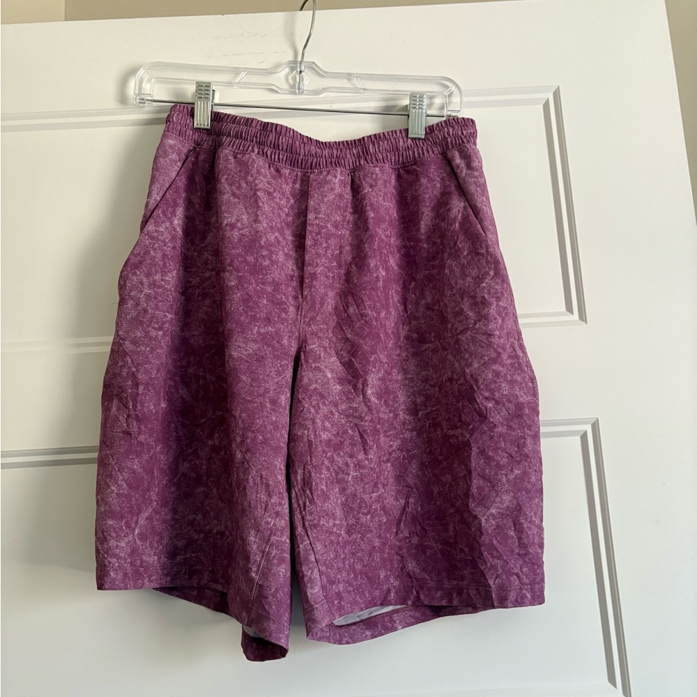 LULULEMON WGVP Plum Pace Breaker Shorts 9" Lined Men's Medium